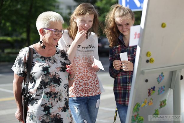 Happening uliczny &quot;Początek języka za przewodnika&quot;